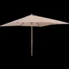 Miami parasol 3x3m taupe