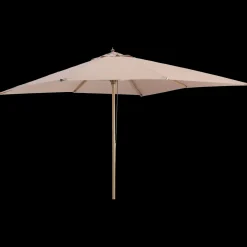 Miami parasol 3x3m taupe