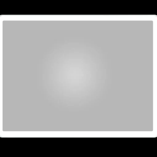 Mikelo R01 LED spejl hvid ramme 60X80CM