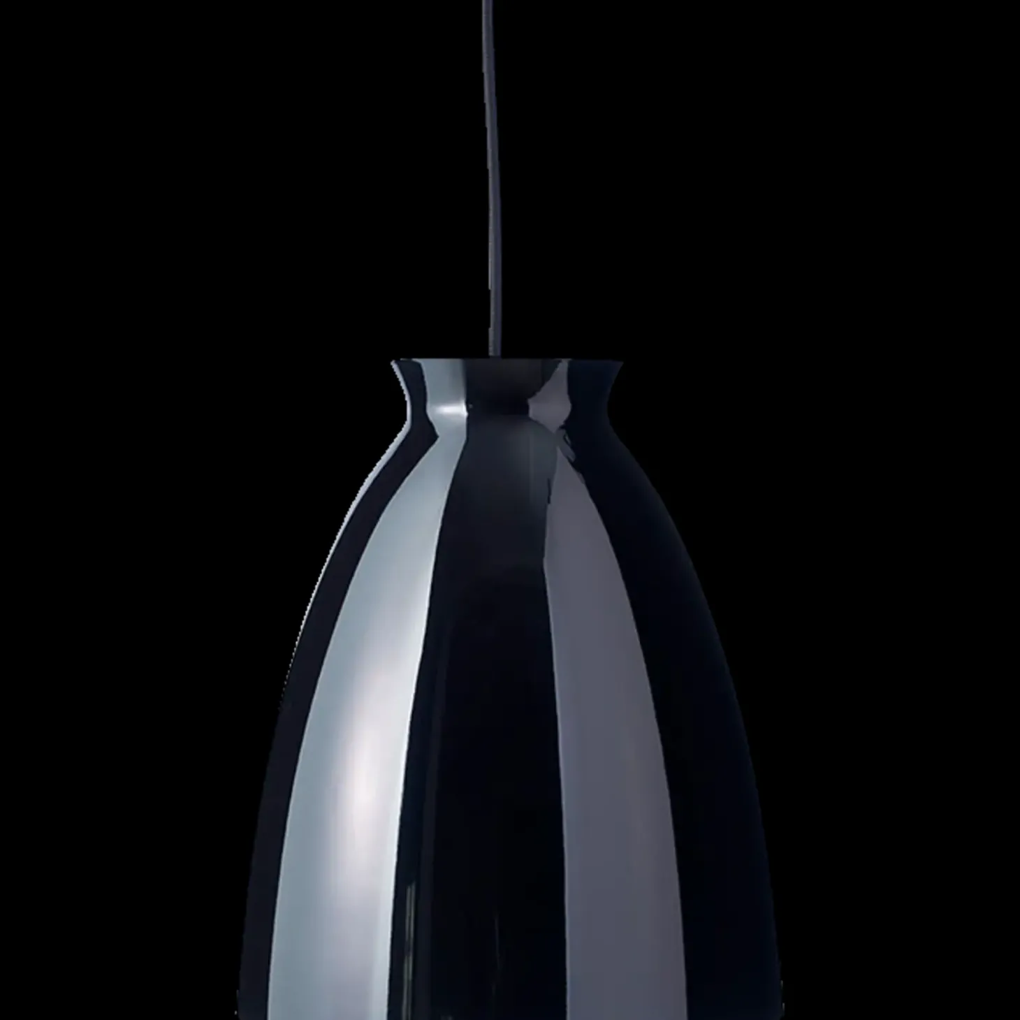 Milano pendel sort Ø19 cm E27
