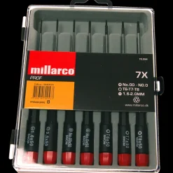 Millarco computer skruetrækker sæt 7 dele