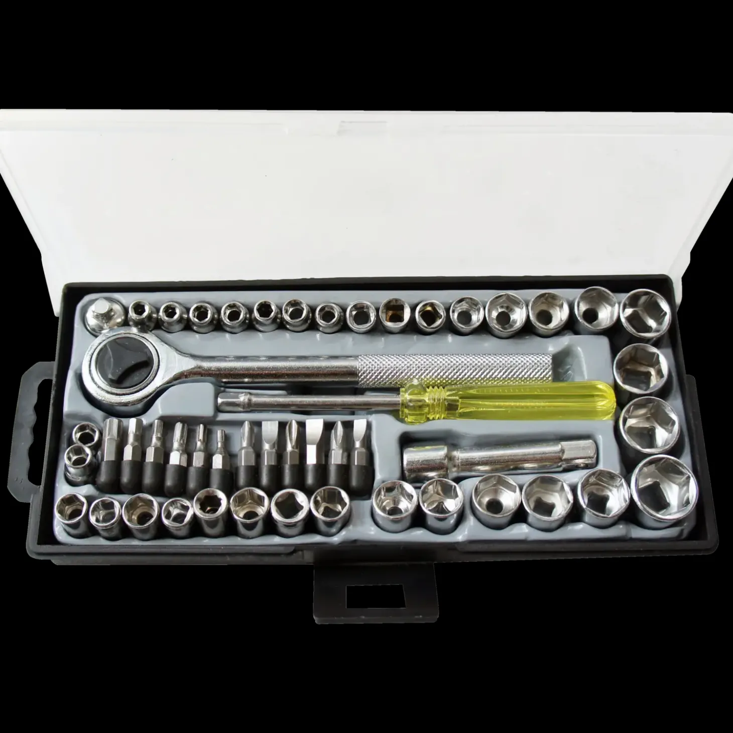 Millarco topnøglesæt 1/4" og 3/8" 50 dele