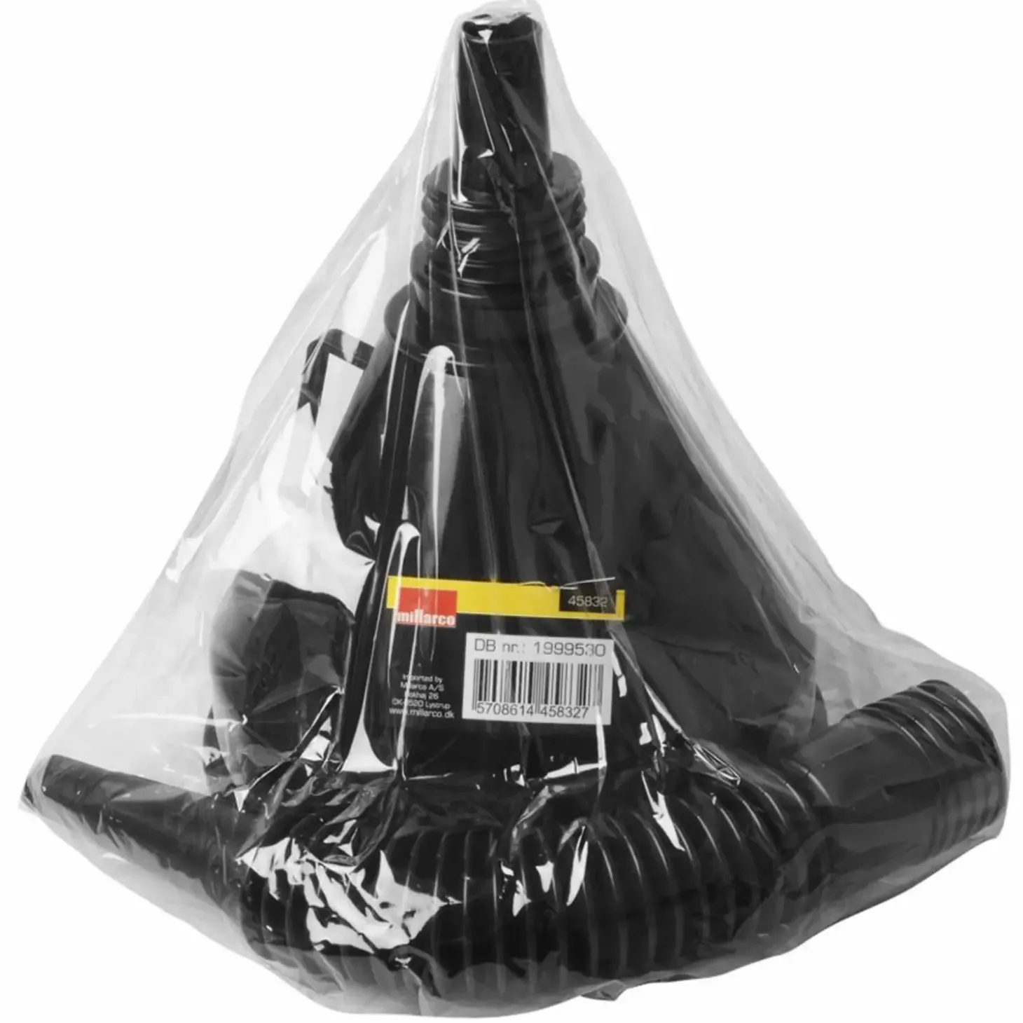 Millarco tragt m/filter og flextud