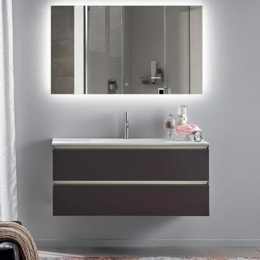 Milobad CL34 spejl m/LED 70x120 cm