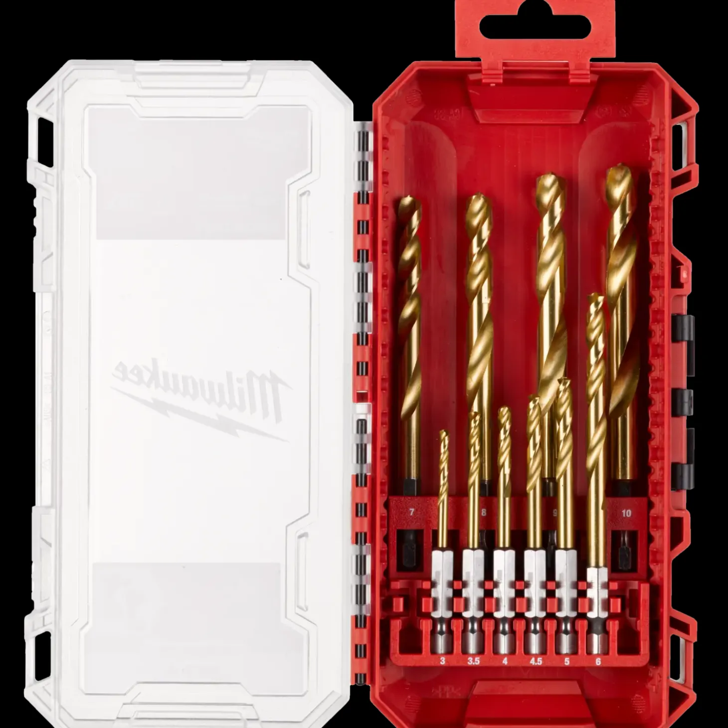 Milwaukee chockwave™ HSS-G-TIN metalborsæt 10 bor