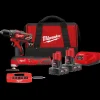 Milwaukee M12 BPP2D-402B skruemaskine og multicutter incl. bitssæt