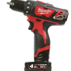 Milwaukee M12 BPP2D-402B skruemaskine og multicutter incl. bitssæt