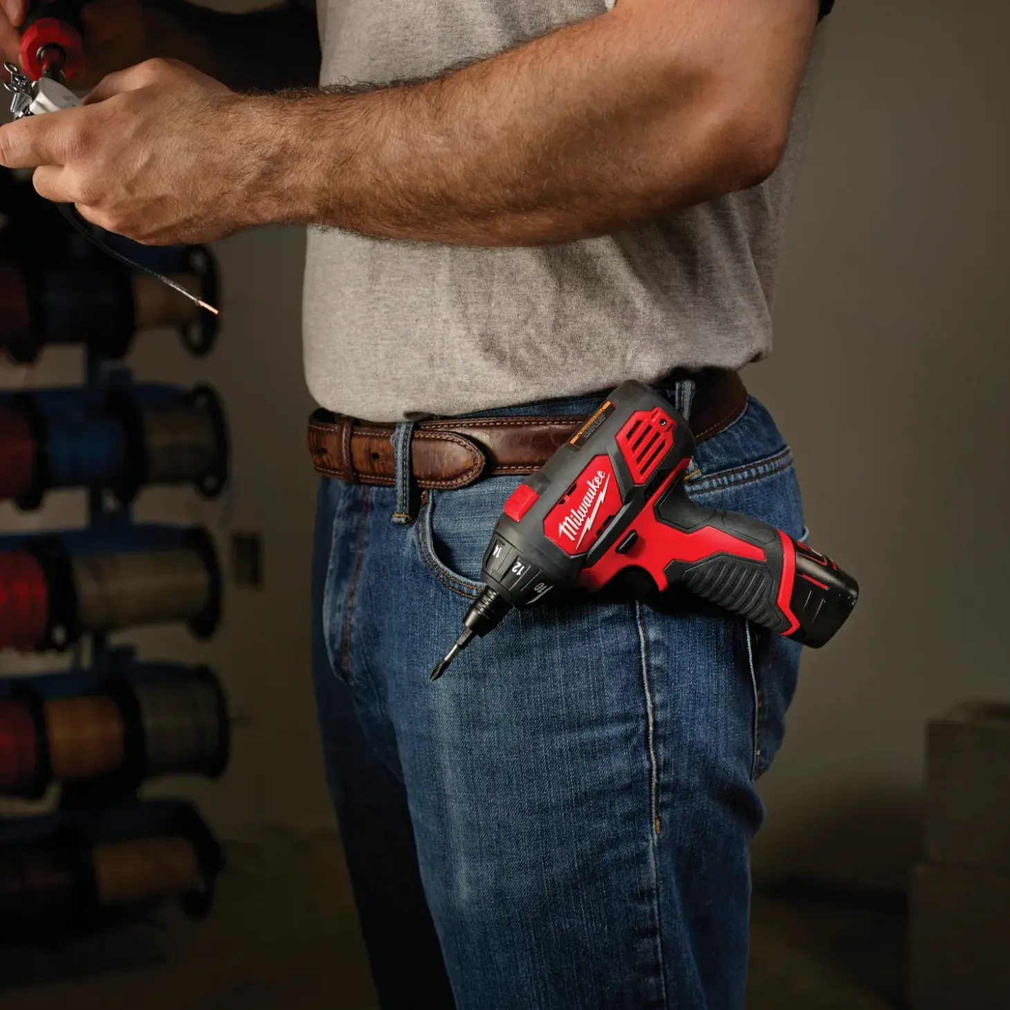 Milwaukee M12 BSD-0 skruemaskine solo