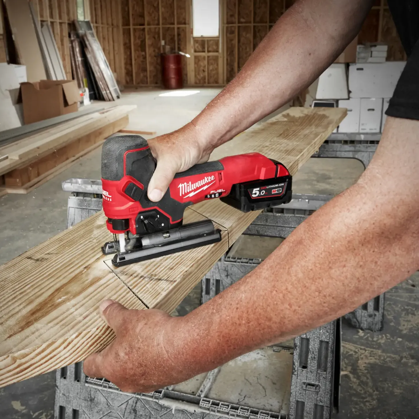 Milwaukee M18 FBJS-0X Fuel™ stiksav solo