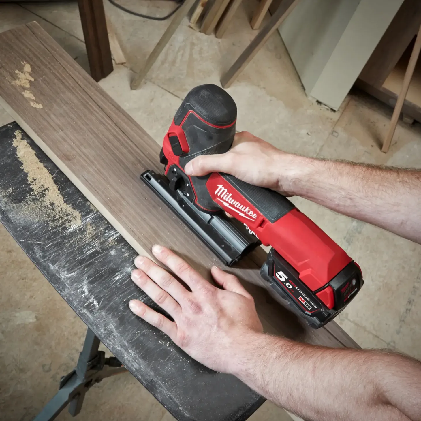 Milwaukee M18 FBJS-0X Fuel™ stiksav solo