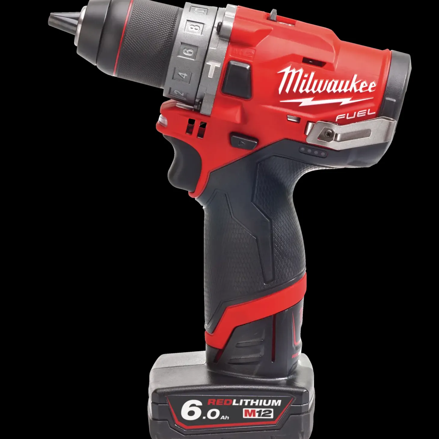Milwaukee M12 FDP-602X 12V Fuel slagboremaskine 2x 6.0 batterier og lader