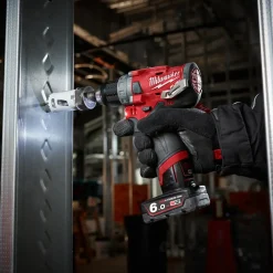 Milwaukee M12 FDP-602X 12V Fuel slagboremaskine 2x 6.0 batterier og lader