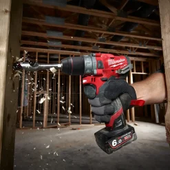 Milwaukee M12 FDP-602X 12V Fuel slagboremaskine 2x 6.0 batterier og lader