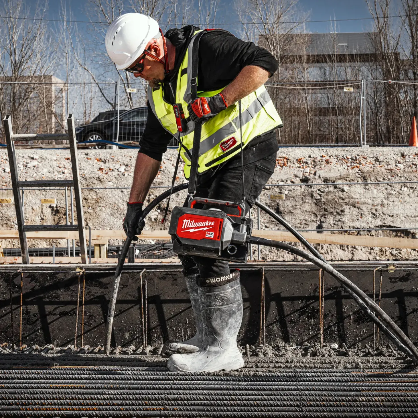 Milwaukee MX Fuel CVBC-602 håndholdt betonvibrator
