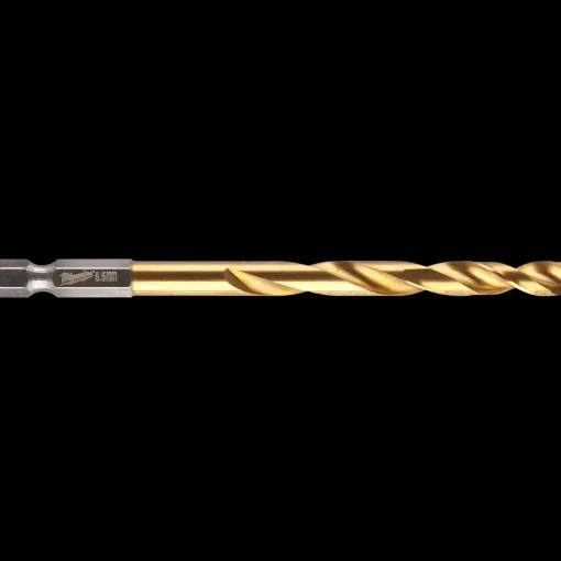 Milwaukee Red Hex shockwave™ HSS-Tin metalbor 6,5 mm