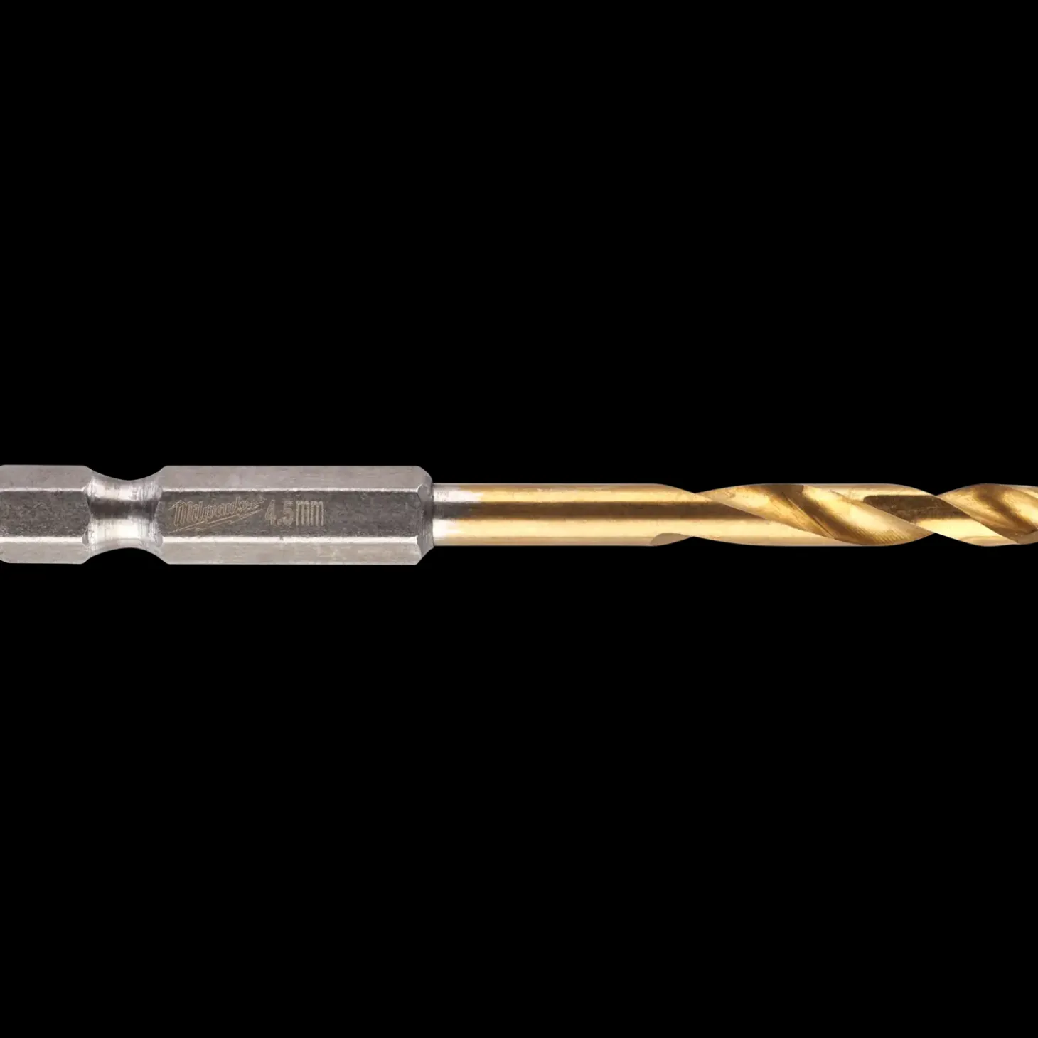 Milwaukee Red Hex shockwave™ HSS-Tin metalbor 4,5 mm