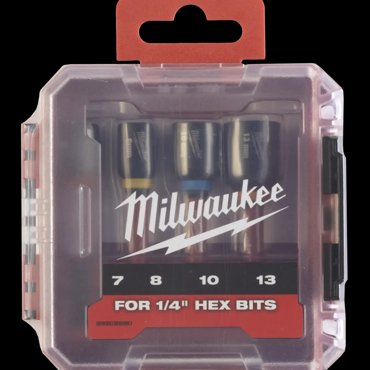 Milwaukee schockwave™ magnetisk slagtoppesæt 4 dele