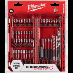 Milwaukee shockwave impact duty bor-/ og bitssæt 48 dele
