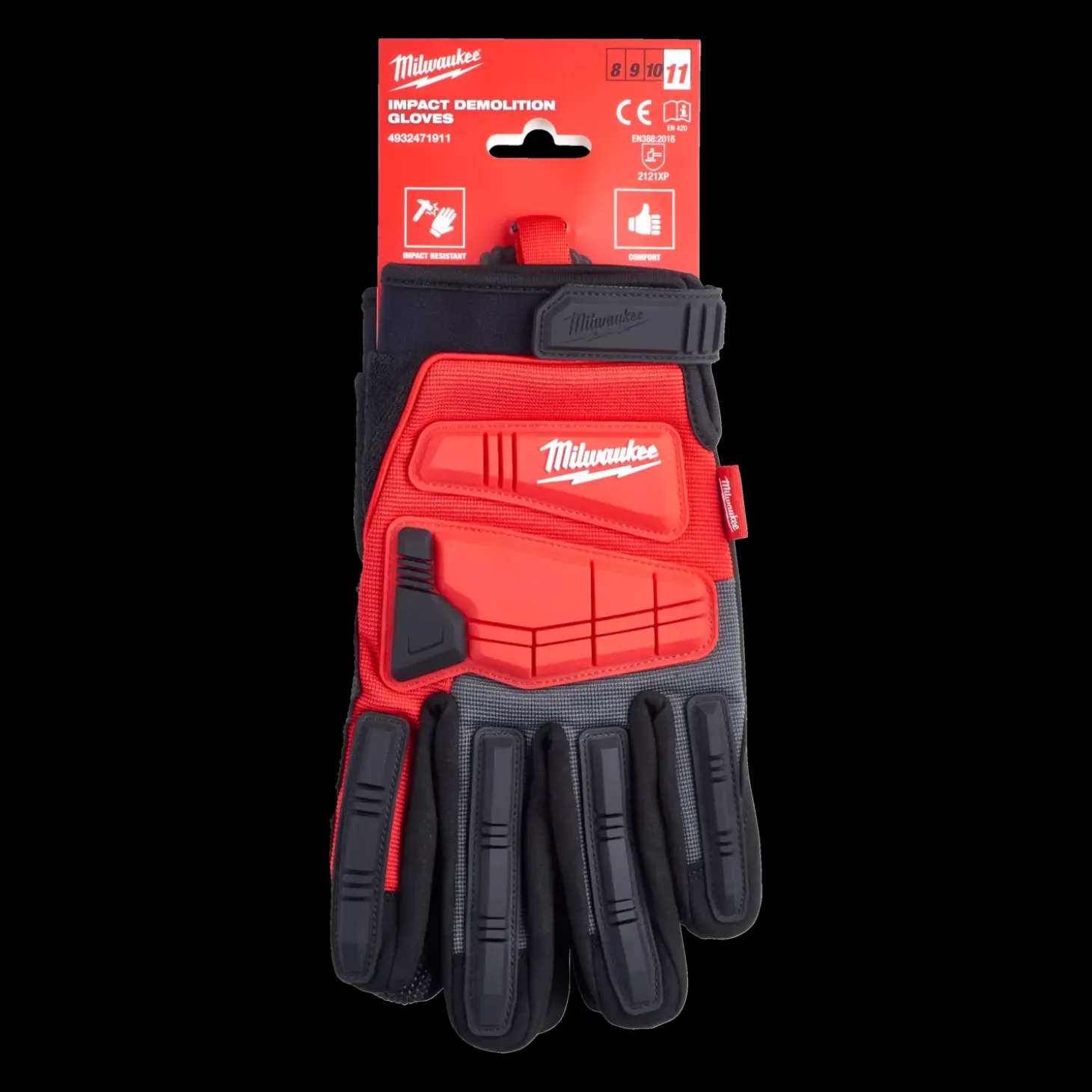 Milwaukee slagfaste nedrivningshandsker M