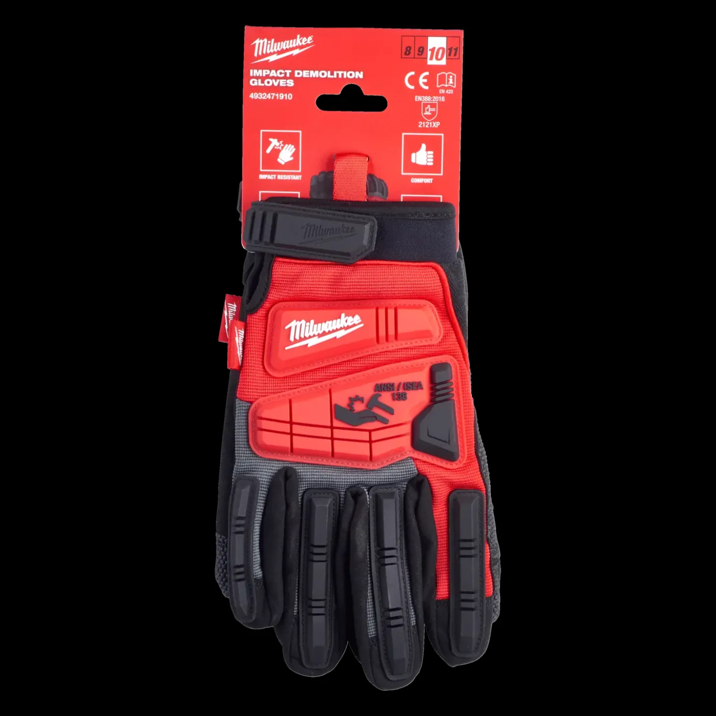 Milwaukee slagfaste nedrivningshandsker M