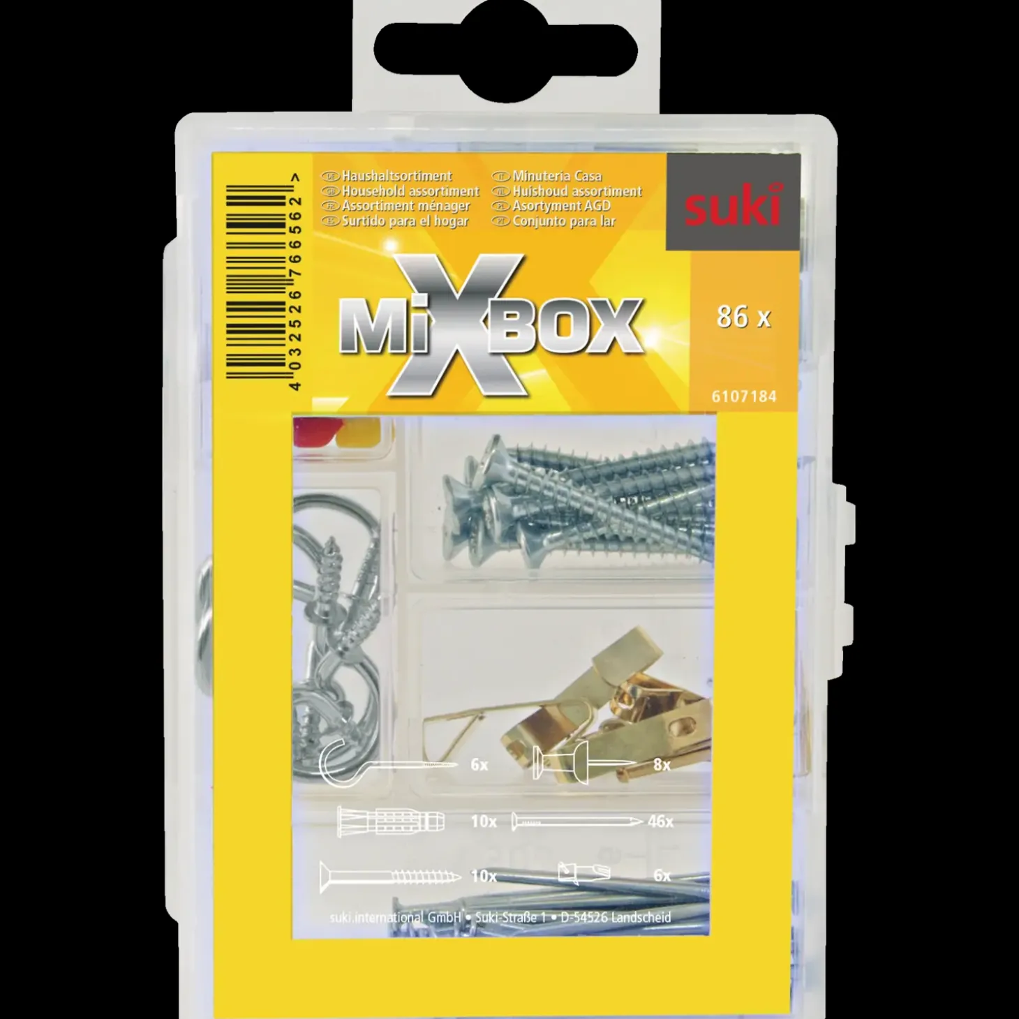 Mixbox gul 80 stk