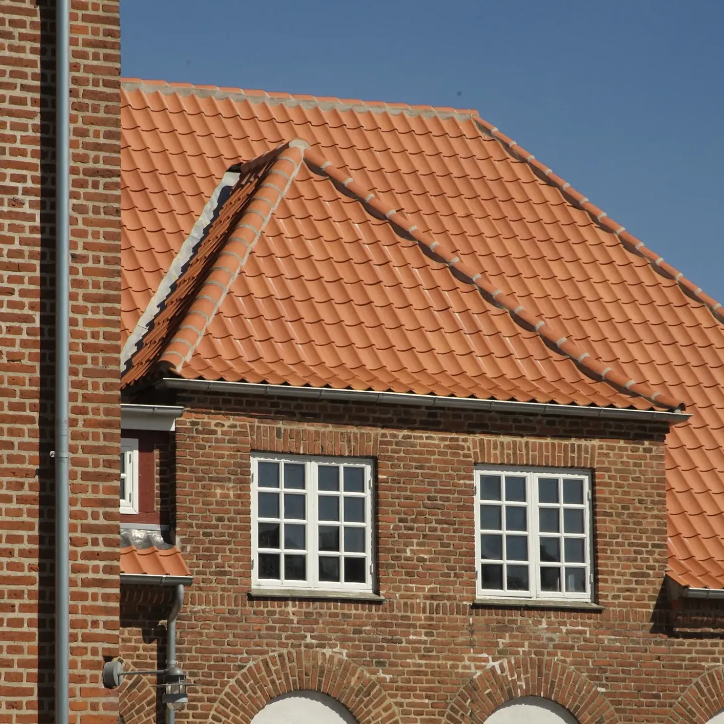 Monier Gammel Dansk tagsten naturrød