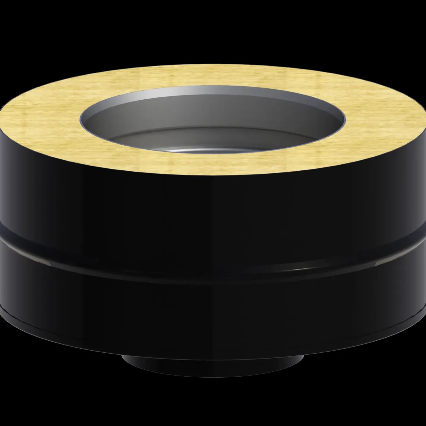 Morsø overgangsstykke til isoleret 120 mm. ovntud