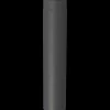 Morsø røgrør Ø120 sort 75 cm.