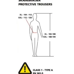 Motorsavs handsker onesize