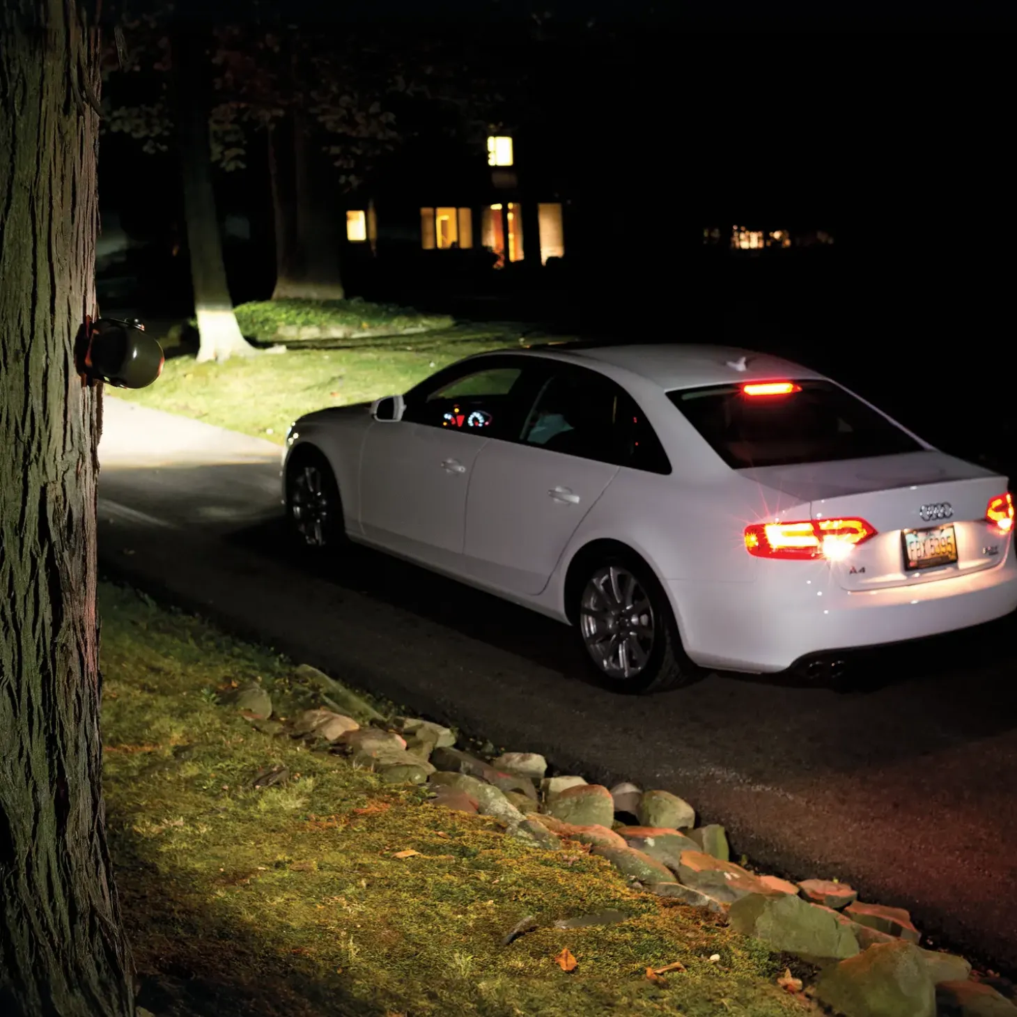 Mr. Beams XT batteri mini spotlight brun