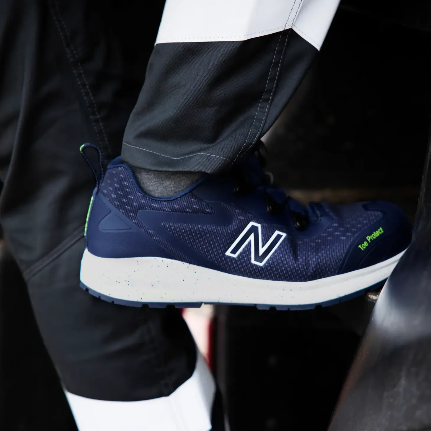 New Balance sikkerhedssko med boa lukning navy str. 42