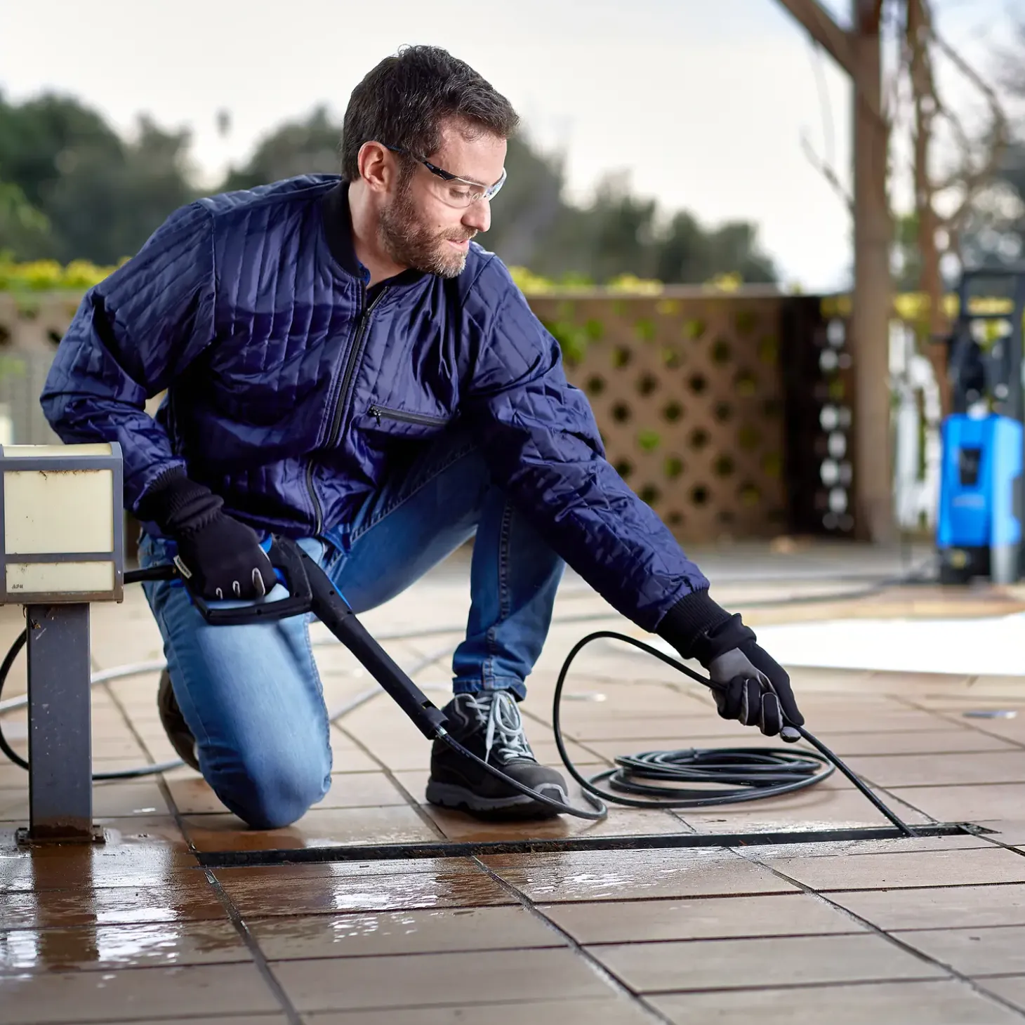 Nilfisk roterende børste