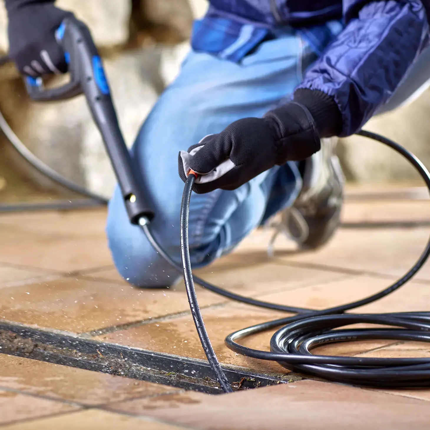 Nilfisk roterende børste