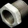 Nippelmuffe 1/2"x3/8" nr. 241 galv.