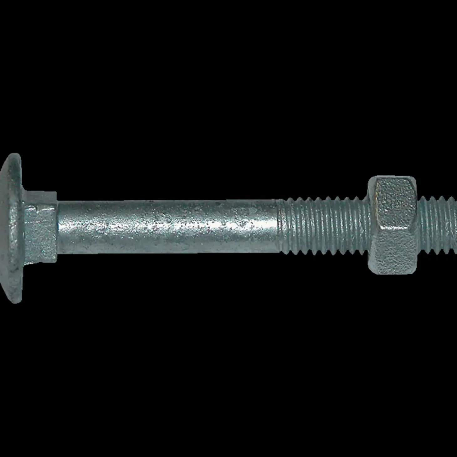 NKT bræddebolt M12x160 mm varmforzinket 10 stk