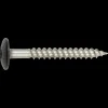 NKT Facade+ D facadeskrue m/lys grå hoved 4,5x40 mm A2 TX20 lys grå 200 stk