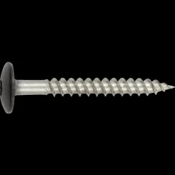 NKT Facade+ D facadeskrue m/antrasit hoved 4,5x40 mm A2 TX20 antracit 200 stk