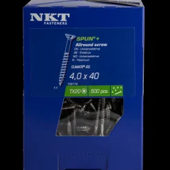 NKT Spun+ Climate-G3 universalskrue 4,0x50/35 UH TX20 200 stk