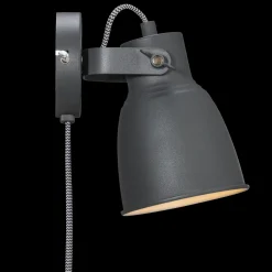 Nordlux Adrian væglampe sort E27