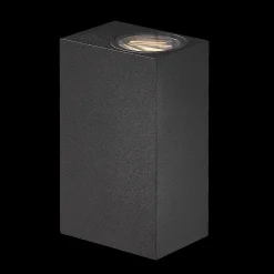 Nordlux Artego rund udendørs væglampe sort