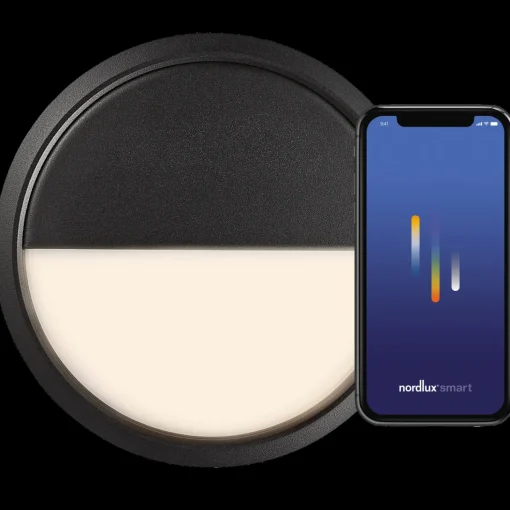 Nordlux Ava udendørs LED væglampe plafond sort