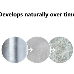 Nordlux Blokhus havelampe galvaniseret