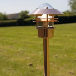 Nordlux Blokhus Sensor udendørs væglampe kobber