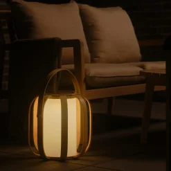 Nordlux Bob solcellelampe natur brun