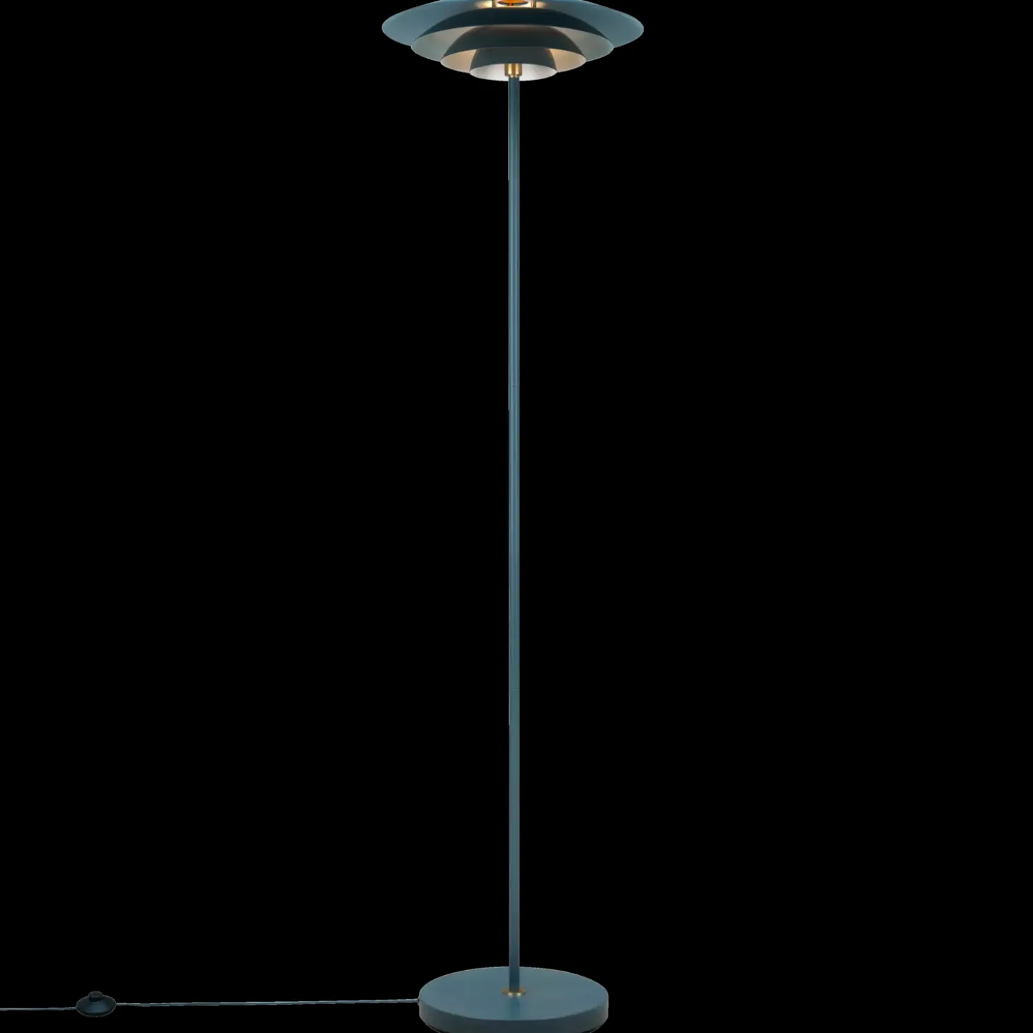 Nordlux Bretagne gulvlampe sort