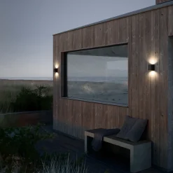 Nordlux Canto 2 udendørs væglampe sort