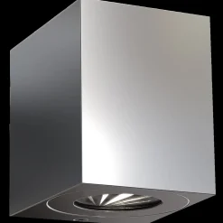 Nordlux Canto Kubi 2 udendørs væglampe rustfrit stål