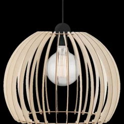 Nordlux Chino 25 pendel sort/træ