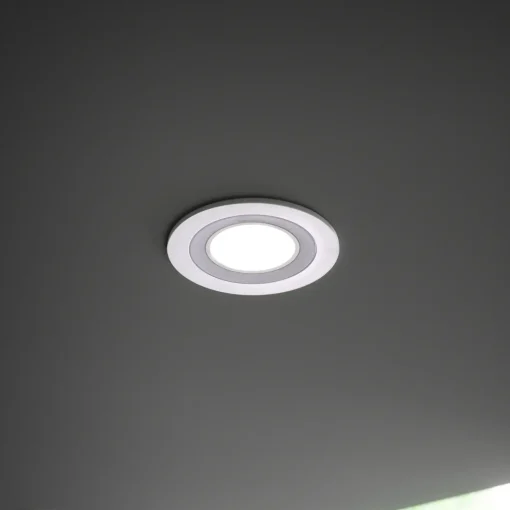 Nordlux Clyde 8 LED-indbygningsspot hvid