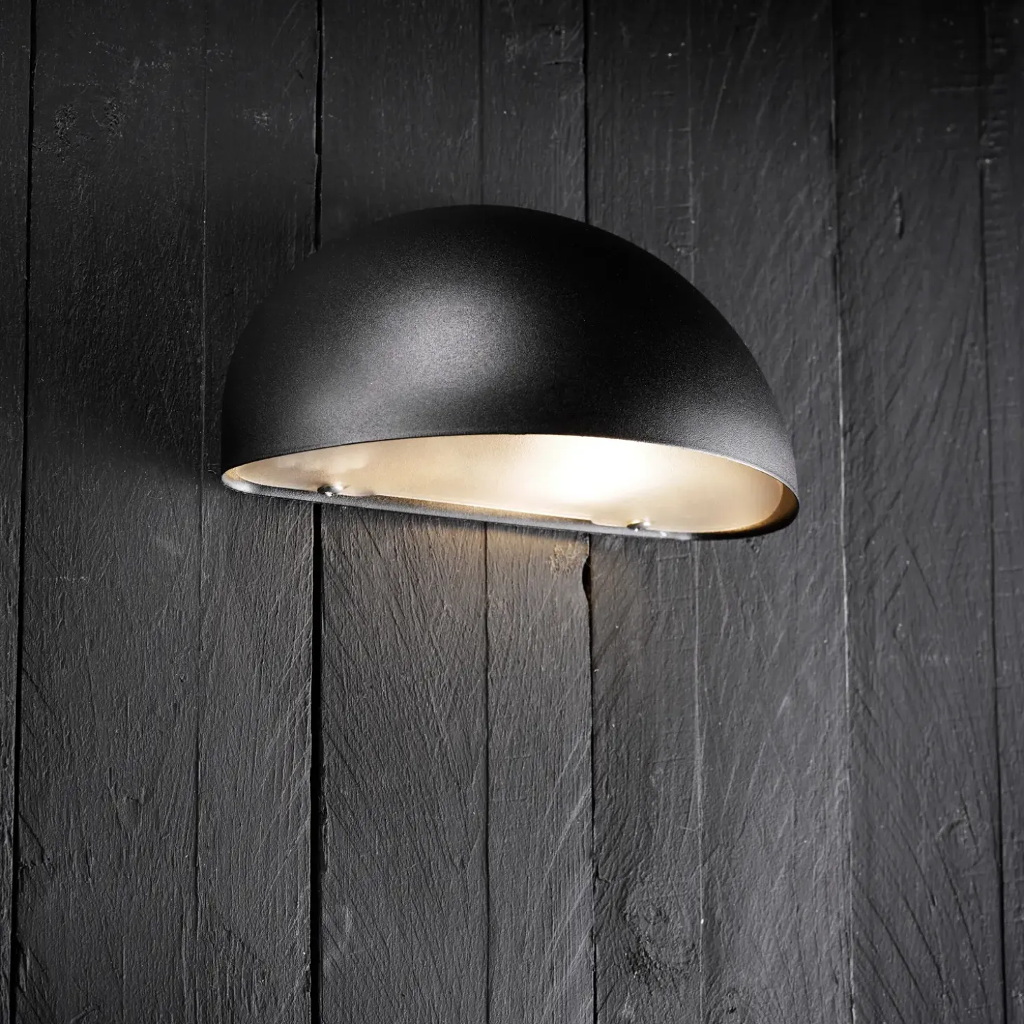 Nordlux Door udendørs væglampe sort